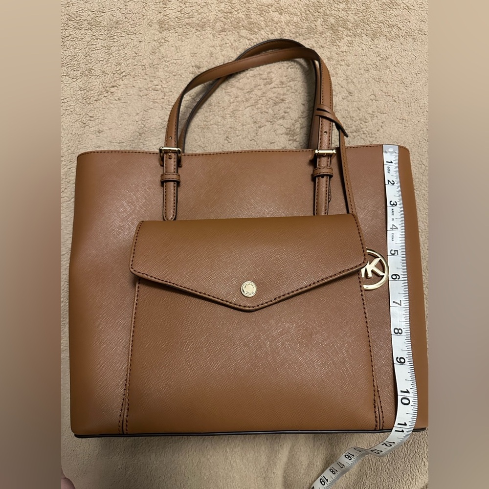 Michael Kors Tan Leather Tote Bag